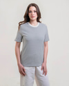 CII Çizgili Basic Tshirt- Beyaza Siyah Çizgili