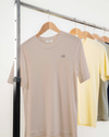 CII Nakışlı Basic Tshirt-Bej