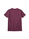 CII Nakışlı Basic Tshirt-Bordo