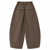 Nora Barrel Pantolon – Kahve