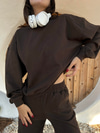 Soft Knit Crew-Cacao