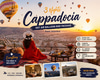 3 Nights Cappadocia Hot Air Balloon Ride Package from Istanbul with Airline Tickets & Hotel