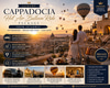 3 Nights Luxury Cappadocia Hot Air Balloon Ride Package from Istanbul with VIP Transfers & Cave Suite