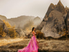 Sunset Photoshoot Cappadocia – Golden Hour Photography with Stunning Valley Views