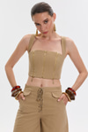 Armor Canvas Bustier