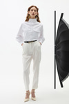Hepburn White Pants