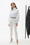 Hepburn White Pants