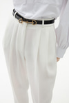 Hepburn White Pants