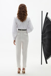 Hepburn White Pants