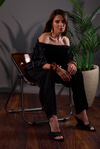 Noir Dark Blouse