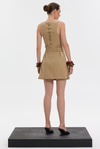 Rouge Canvas Skirt