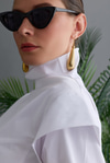 Saintless Cropped Shirt
