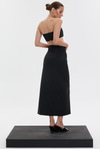 Stripe Eclipse Wool Skirt