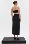 Stripe Eclipse Wool Skirt