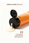2'li Biotin B7 ve Kolajen İçeren Vegan Saç Kremi Besleyici ve Onarıcı Saç Bakım Kremi 2 Adet x 200ml