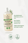 2'li Set Saç Dökülme Karşıtı, Sağlıklı Hızlı Saç Uzatma, 7 Aktifli Tuzsuz Biberiyeli Şampuan 2x400ml