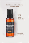 2'li Set Saç & Saç Derisi Onarıcı Serum, Keratin, Kolajen, Biberiye Ve 7 Aktifli Saç Bakım Kompleksi