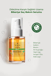 2'li Set Saç & Saç Derisi Onarıcı Serum, Keratin, Kolajen, Biberiye Ve 7 Aktifli Saç Bakım Kompleksi