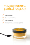 Brow Styling Wax – Macadamia Oil & Vitamin E Eyebrow Setting Wax 50 ml + Brush Gift