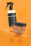 Vegan Saç Bakım Spreyi & Maskesi 250ml, Hyaluronik Asit, Keratin, Kolajen ve B7 Biotinli 2'li Set