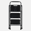 3 Basamaklı Katlanır Metal Merdiven-Hma076
