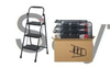 3 Basamaklı Katlanır Metal Merdiven-Hma076