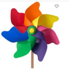 45 Cm Cap 7 Kanatli Bahce Gurubu Ruzgargulu