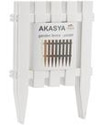 Akasya Bahce Citi Pastel (4 Parca) D.gri 490X590X20 Mm A-C40Dg