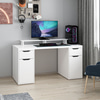 Alen 150 Cm 2 Çekmeceli 2 Dolaplı Çalışma & Oyuncu Masası - Beyaz