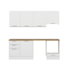 Alvinka 230X210 Cm Mbr_C Mutfak Dolabı