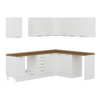 Alvinka 250-200X222 Cm Mbr_C Köşe Mutfak Dolabı