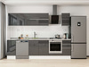 Alvinka 280X210 Cm High Gloss Mutfak Dolabı M-E80S40S40-2
