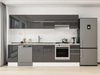 Alvinka 280X210 Cm High Gloss Mutfak Dolabı M-E80S40S40-1