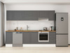 Alvinka 280X210 Cm Klasik Mebran Mutfak Dolabı M-E80S40S40-1