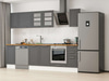 Alvinka 280X210 Cm Klasik Mebran Mutfak Dolabı M-E80S40S40-3
