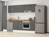 Alvinka 280X210 Cm Klasik Mebran Mutfak Dolabı Mb-E80B40S40-1