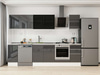 Alvinka 285X210 Cm High Gloss Mutfak Dolabı M-E80S40S45-3