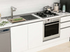 Alvinka 285X210 Cm High Gloss Mutfak Dolabı M-E80S45S40-3