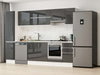 Alvinka 285X210 Cm High Gloss Mutfak Dolabı Mb-E80B45S40-1