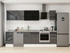 Alvinka 285X210 Cm High Gloss Mutfak Dolabı M-E80S45S40-3
