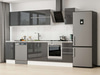 Alvinka 285X210 Cm High Gloss Mutfak Dolabı M-E80S45S40-2