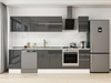 Alvinka 285X210 Cm High Gloss Mutfak Dolabı M-E80S45S40-2