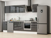 Alvinka 285X210 Cm High Gloss Mutfak Dolabı M-E80S40S45-2
