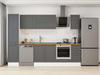 Alvinka 285X210 Cm Klasik Mebran Mutfak Dolabı Mb-E80B45S40-2