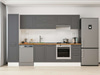 Alvinka 285X210 Cm Klasik Mebran Mutfak Dolabı Mb-E80B45S40-1