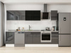 Alvinka 290X210 Cm High Gloss Mutfak Dolabı M-E80S50S40-3