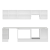 Alvinka 290X210 Cm High Gloss Mutfak Dolabı M-E80S40S50-1