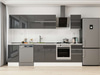 Alvinka 290X210 Cm High Gloss Mutfak Dolabı M-E80S45S45-2