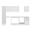 Alvinka 290X210 Cm High Gloss Mutfak Dolabı Mb-E80B40S50-3
