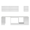 Alvinka 290X210 Cm High Gloss Mutfak Dolabı M-E80S40S50-3
